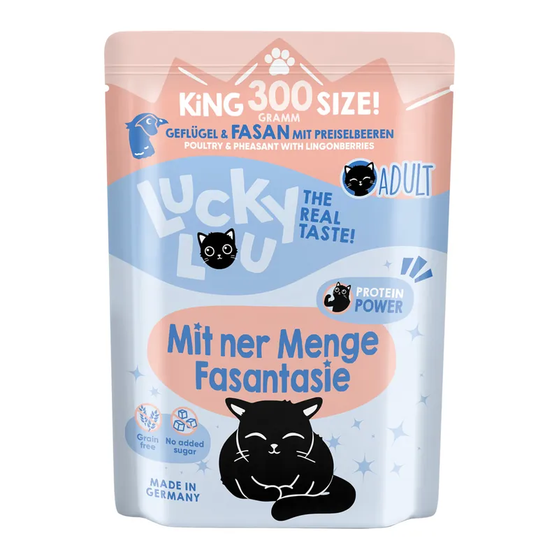 Lucky Lou Lifestage Adult Geflügel & Fasan 300 g Highlight